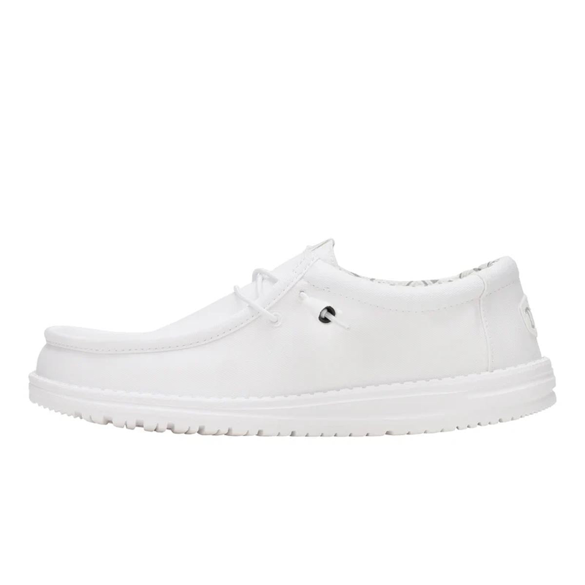 Wally Stretch Canvas White – HEYDUDE Shoes New Zealand