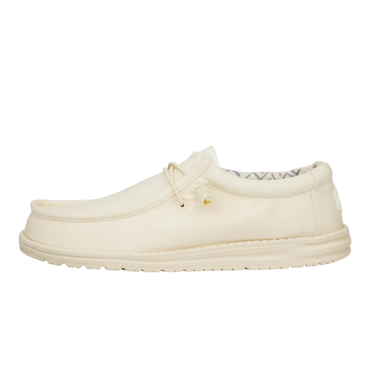 Wally Stretch Hey Dude Stone White Mens Wally Stretch Fleece Hey