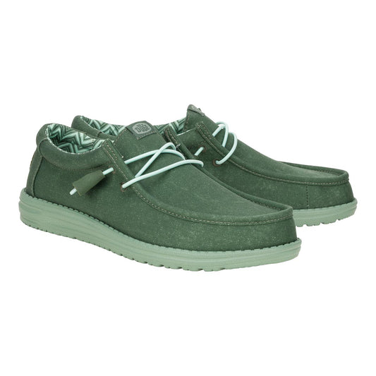 Wally Stretch Canvas Duck Green/Iceberg Green