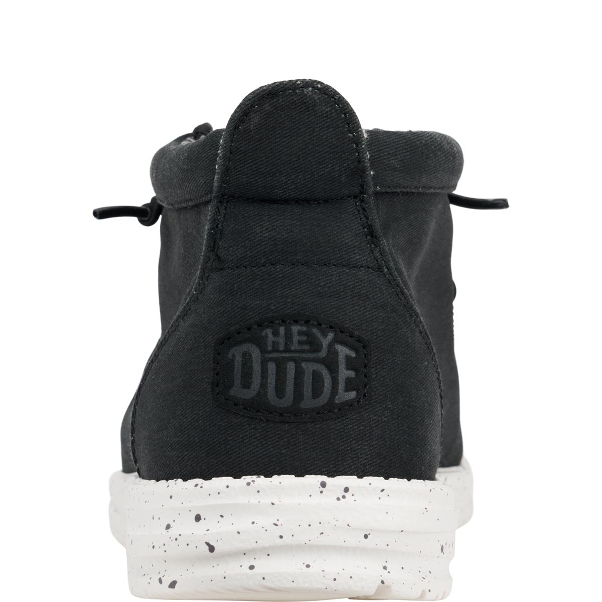 Wally Mid Stretch Canvas Black/White
