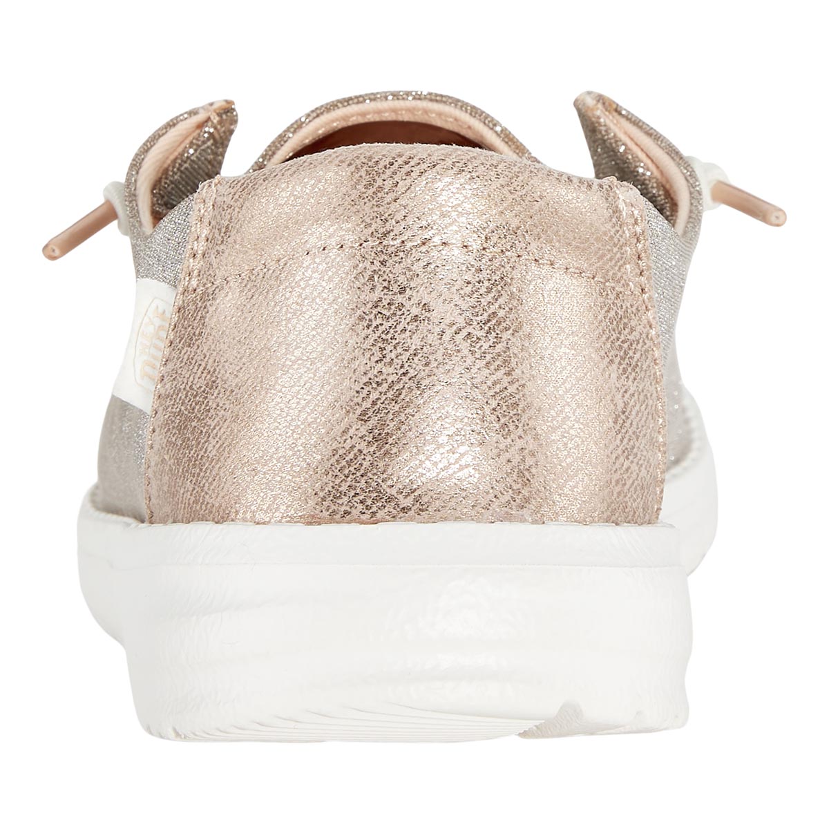Wendy Toddler Metallic Sparkle Rose Gold