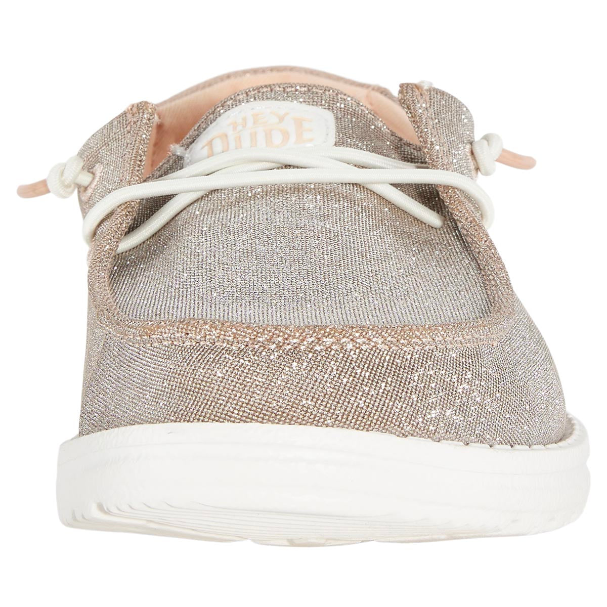 Wendy Toddler Metallic Sparkle Rose Gold