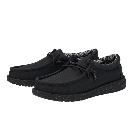 Wally Youth Stretch Canvas Black/Black