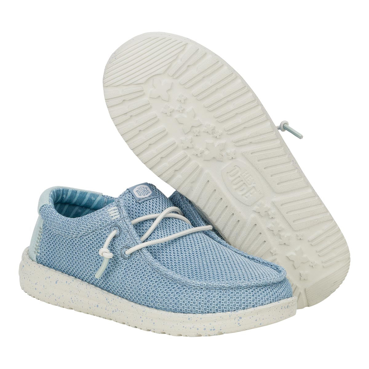 Wally Youth Stretch Mesh Cloud Blue/Dawn Blue