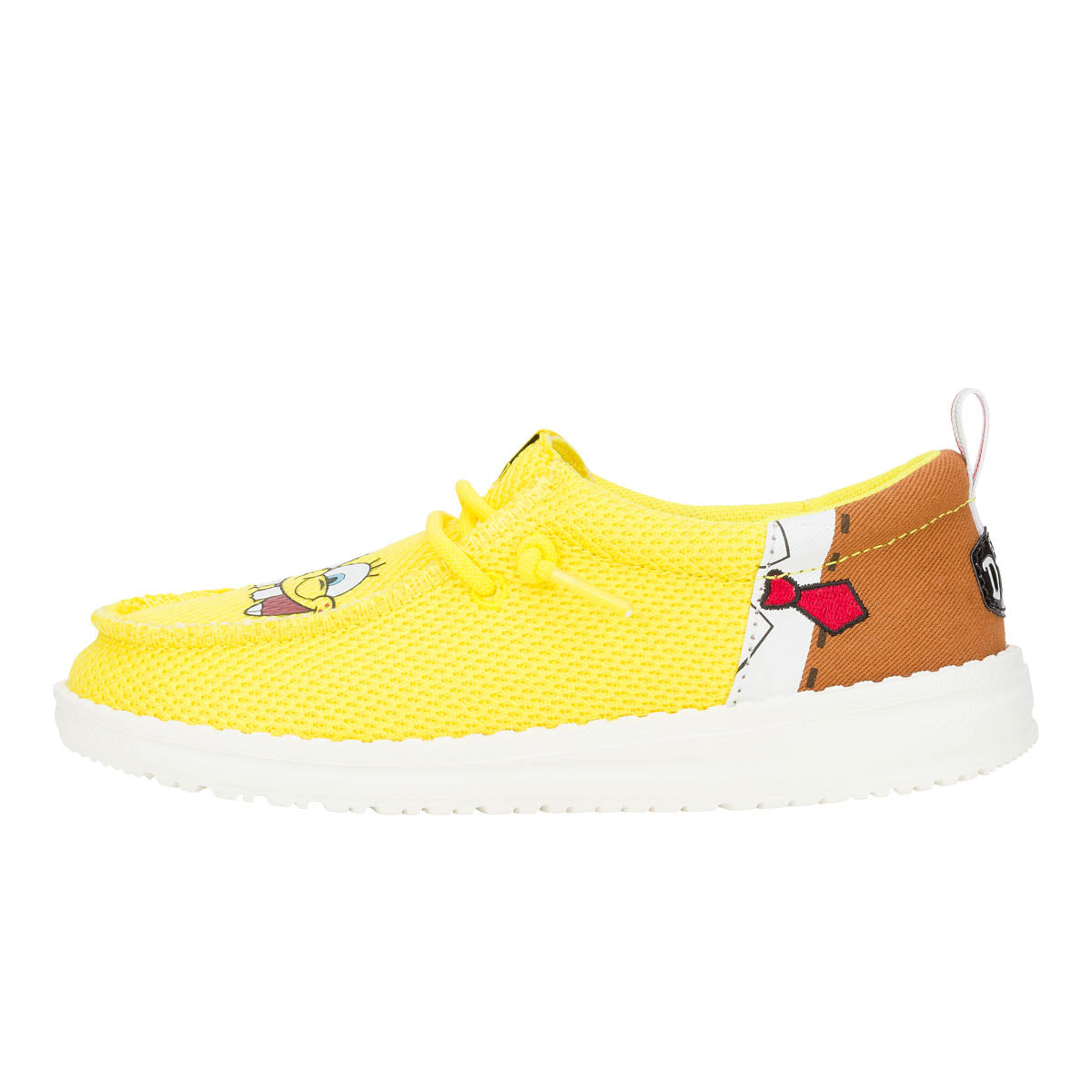 Wally Funk Youth SpongeBob Brown Yellow HEYDUDE Shoes New Zealand