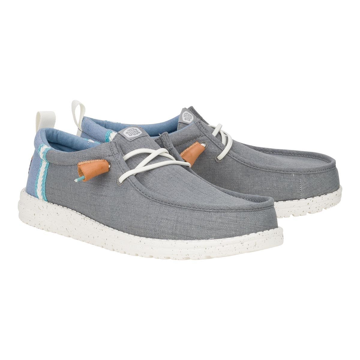 Wally Chambray Monument Grey/Faded Denim