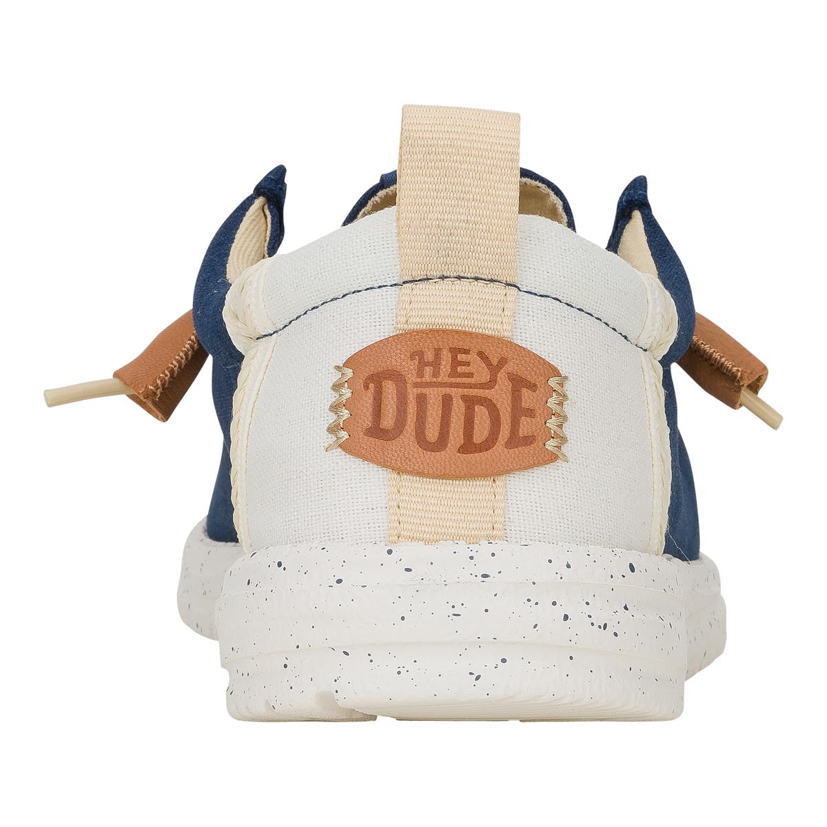 Wally Summer Linen Sargasso Blue/White