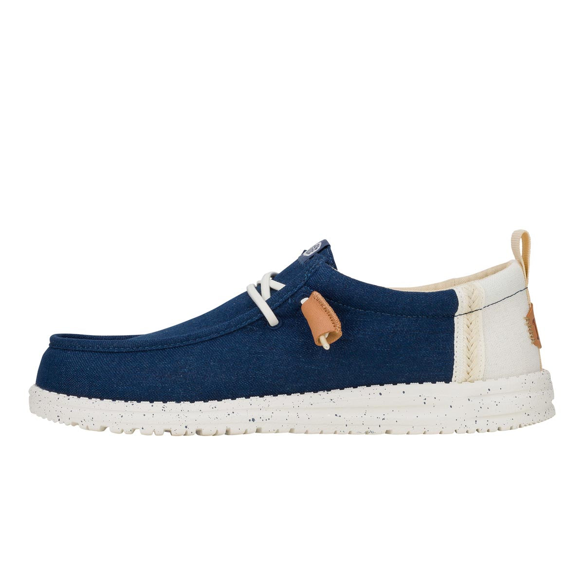 Wally Summer Linen Sargasso Blue/White