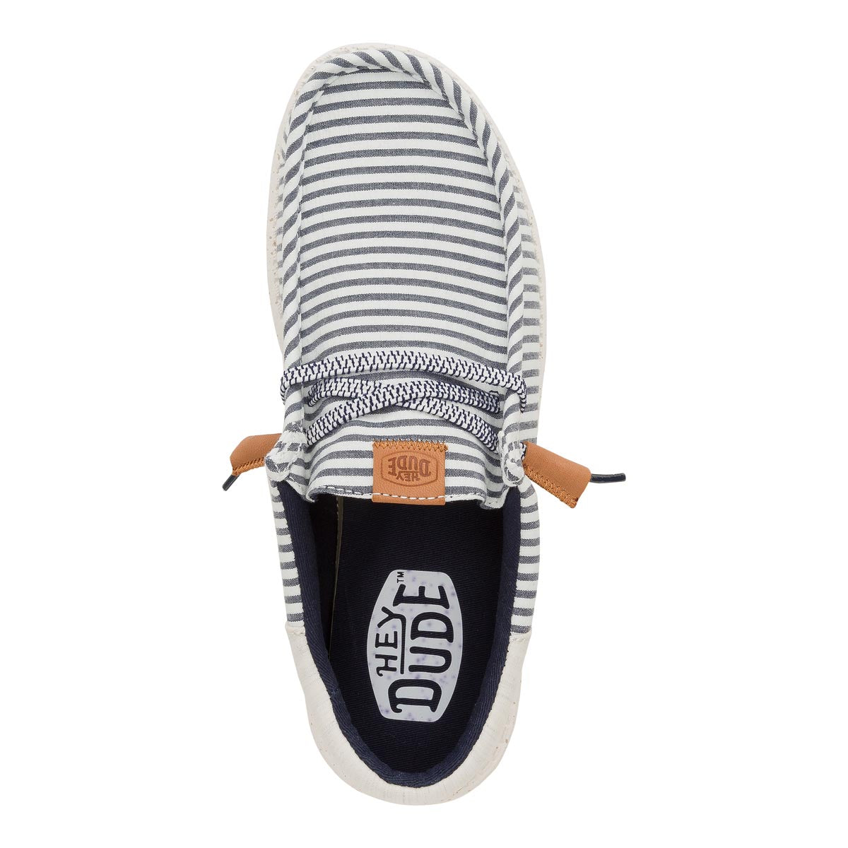 Wally Funk Seersucker Princess Blue/Wood Ash