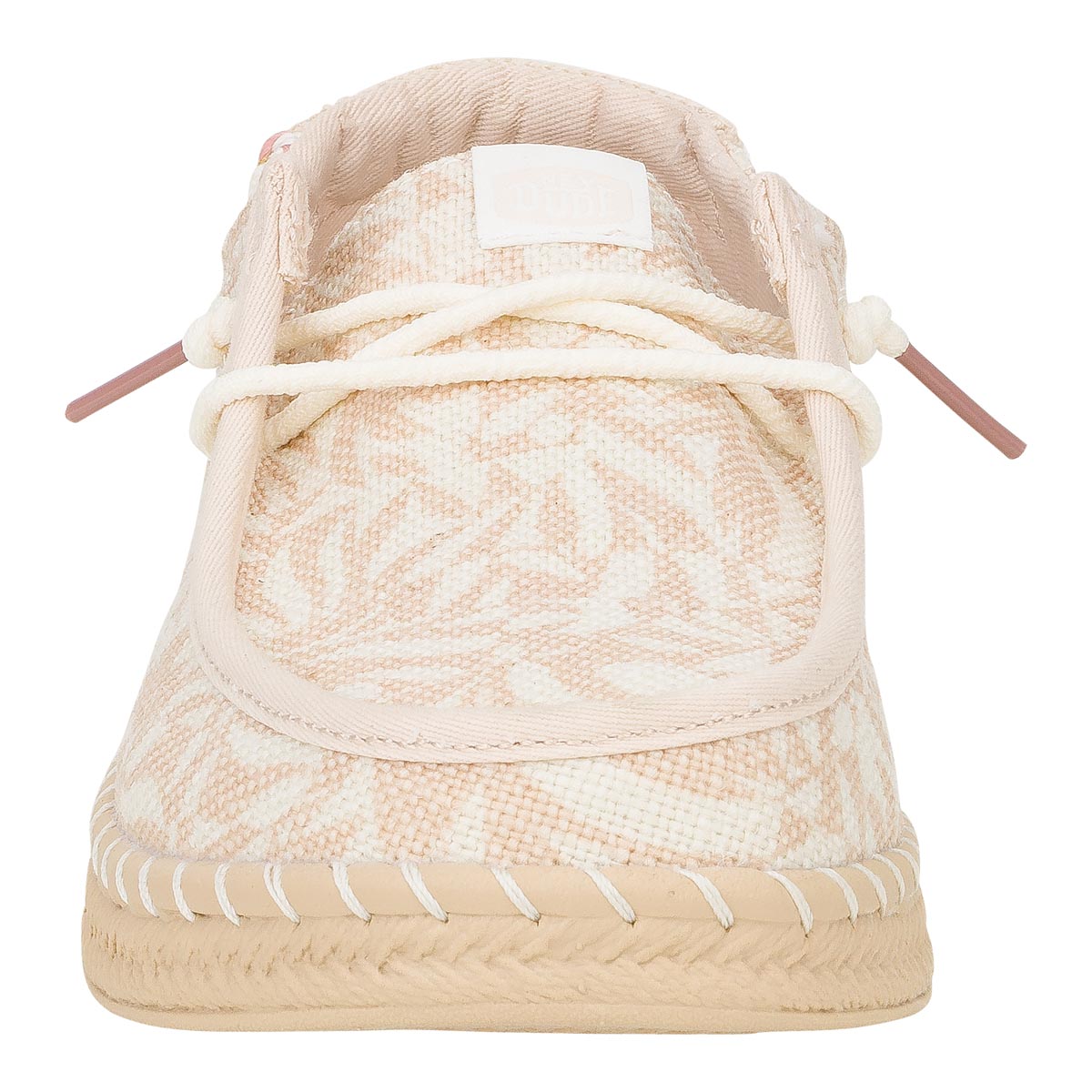 Wendy Espadrille Retro Palm Pale Pink/White