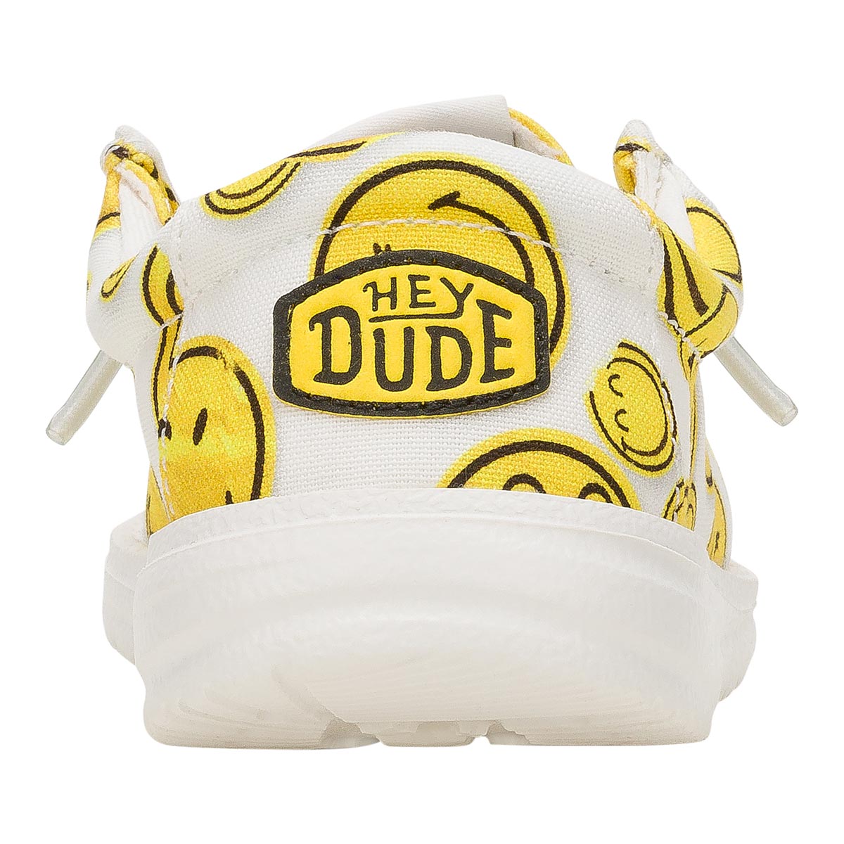 Wally Youth Smiley White/Yellow