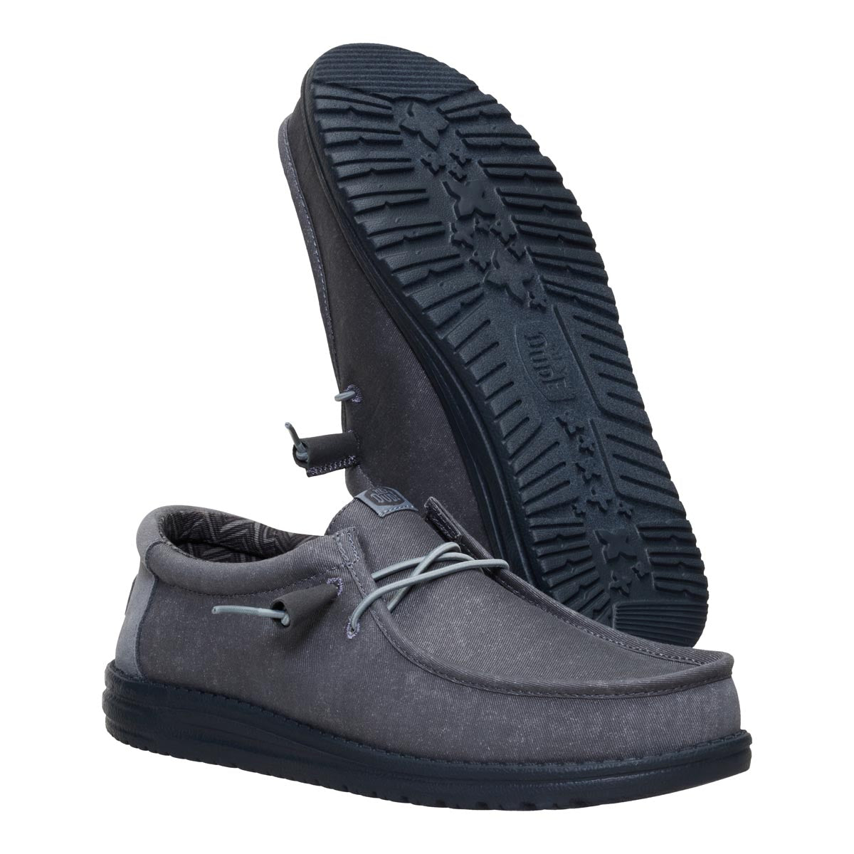 Wally Stretch Canvas Blok Granite Grey