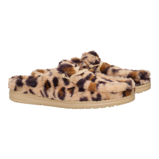 Wendy Slipper Leo Fur