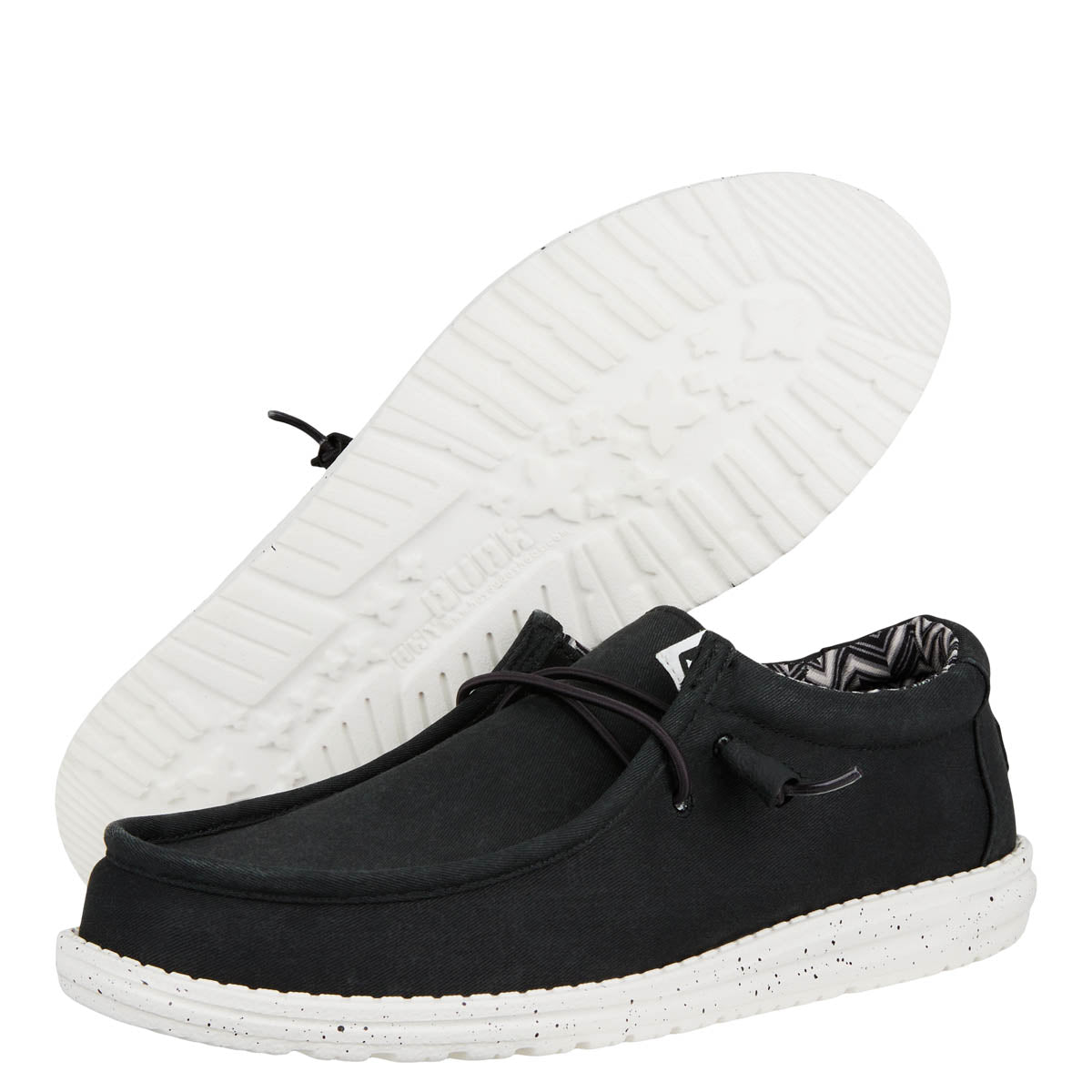 Wally Stretch Canvas Black/White