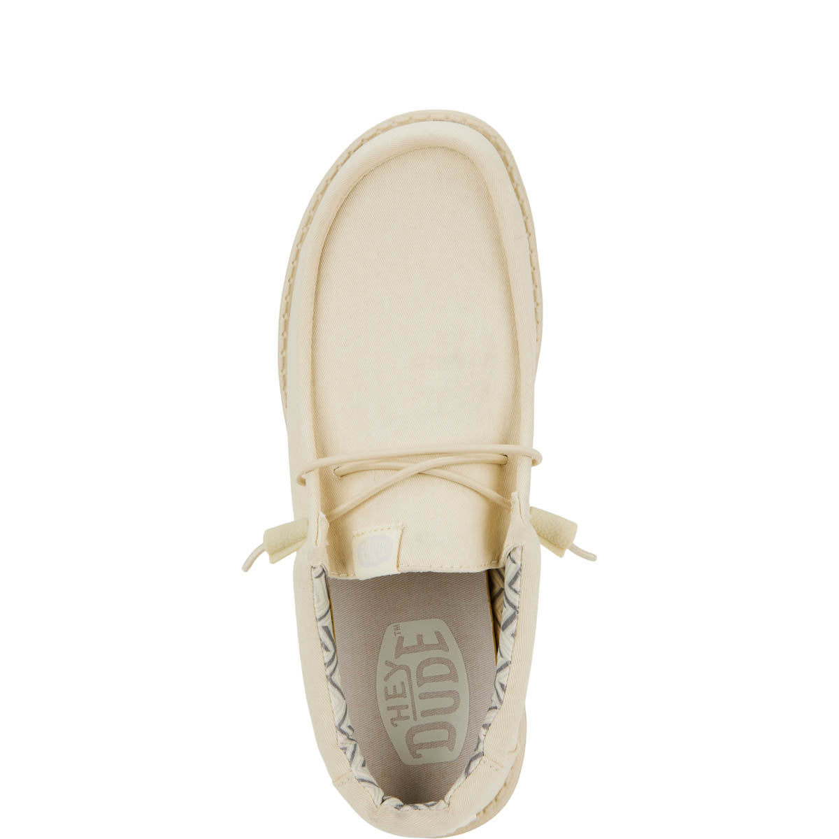 Wally Stretch Canvas Stone White