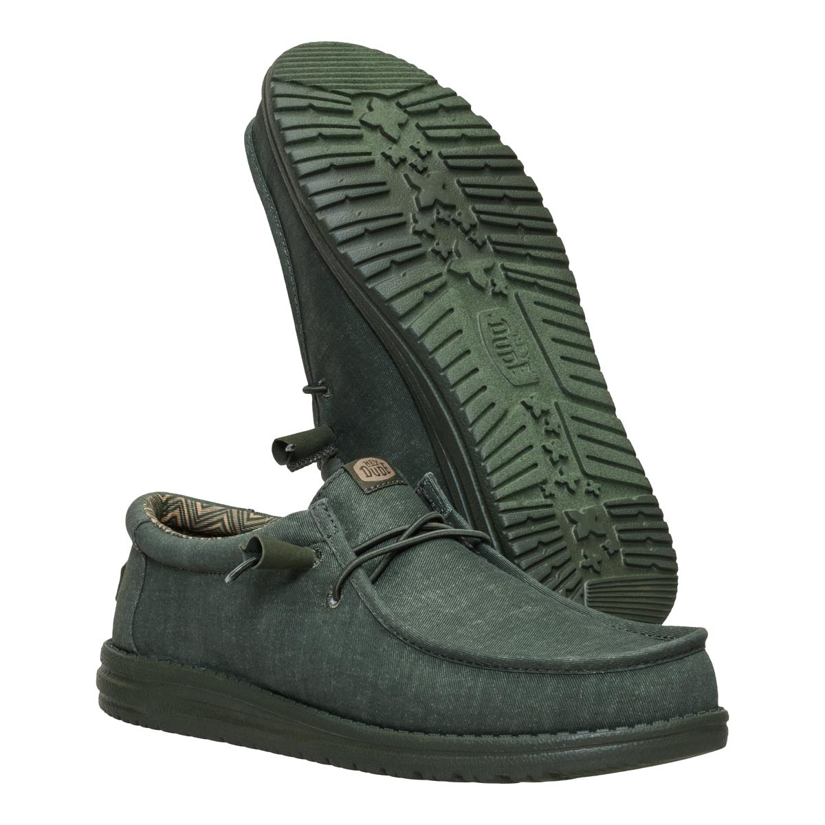 Wally Stretch Canvas Deep Green