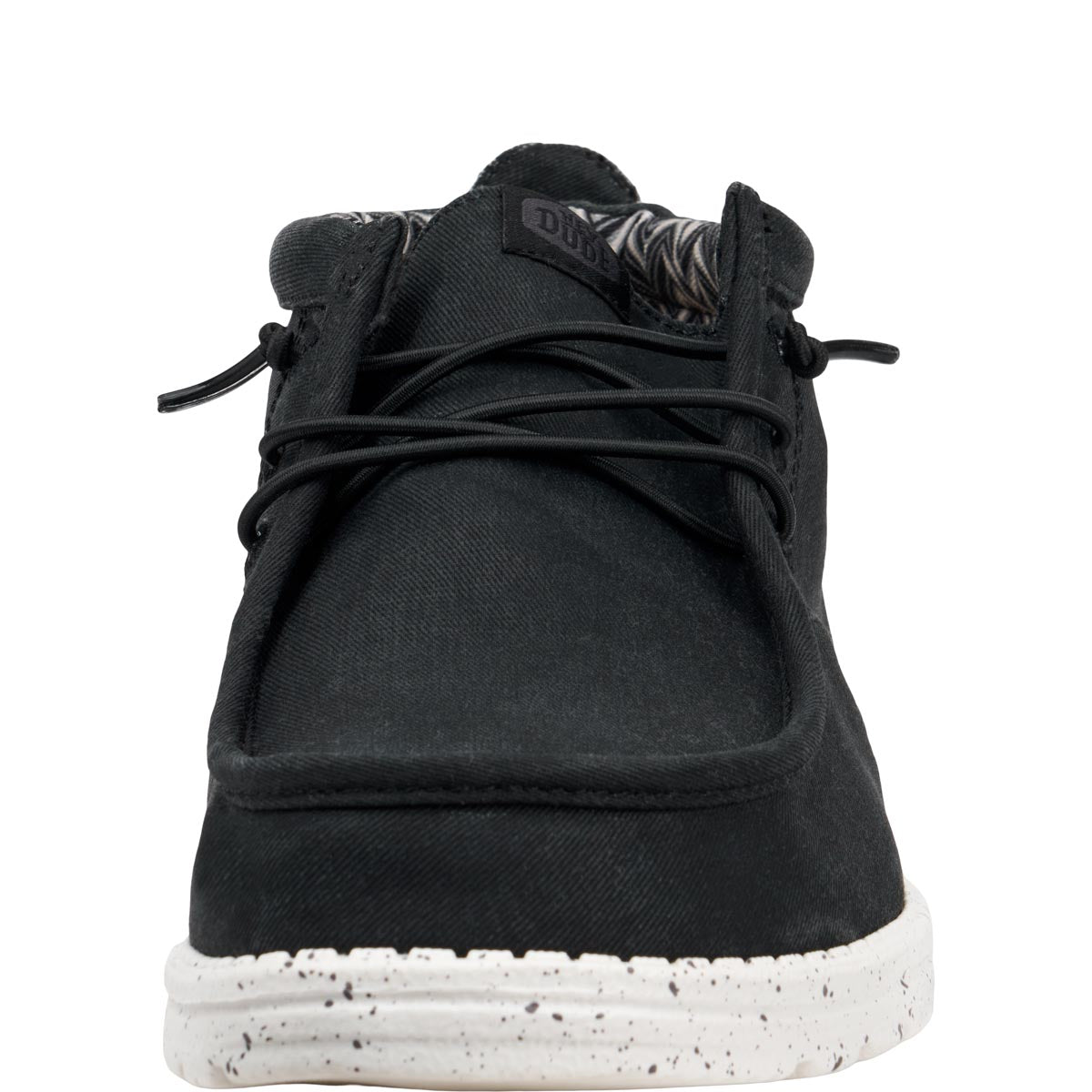 Wally Mid Stretch Canvas Black/White