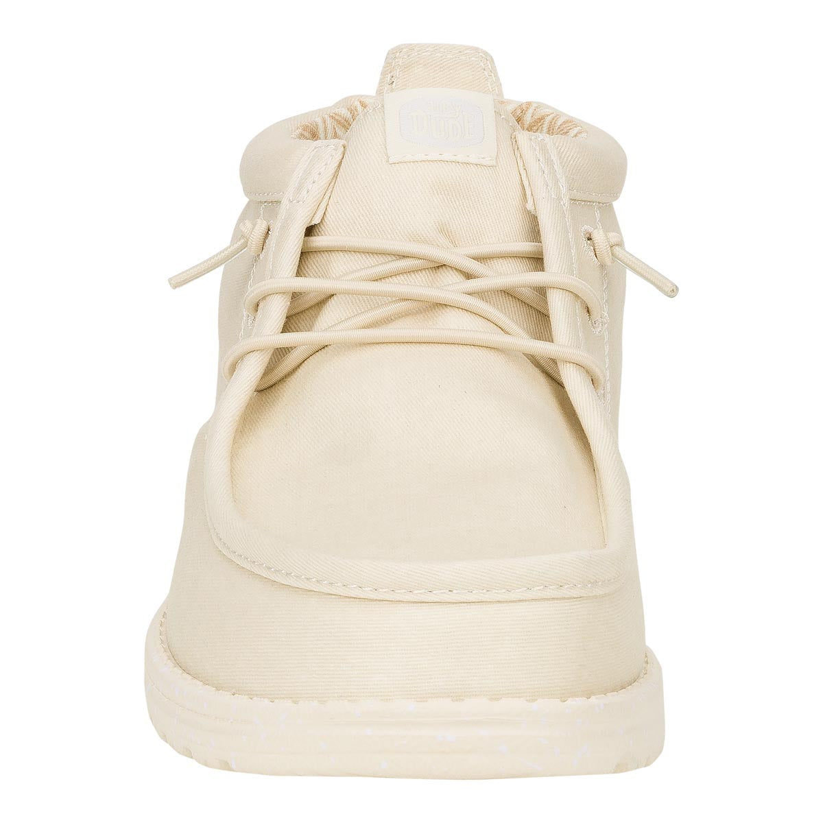 Wally Mid Stretch Canvas Bone White