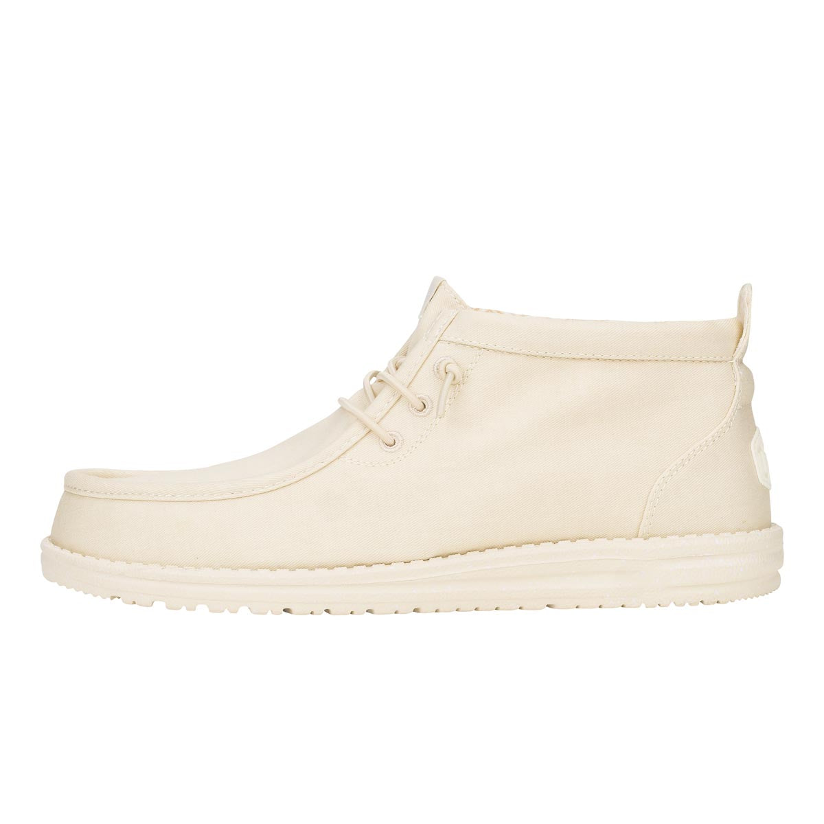 Wally Mid Stretch Canvas Bone White