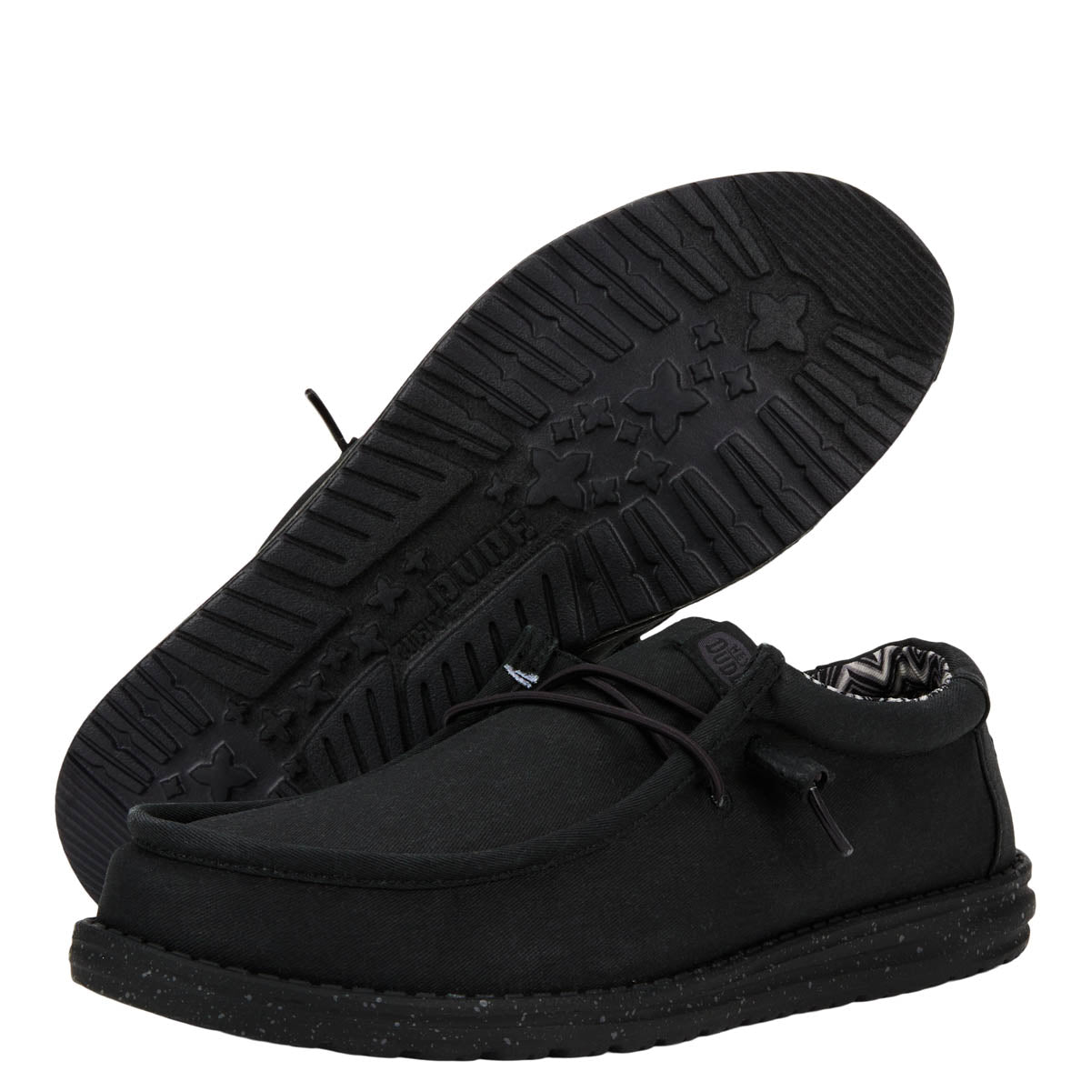 Wendy Stretch Canvas Black/Black