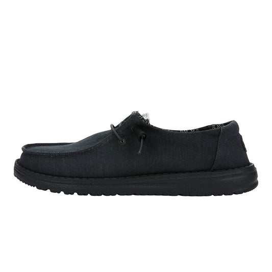 Wendy Stretch Canvas Black/Black