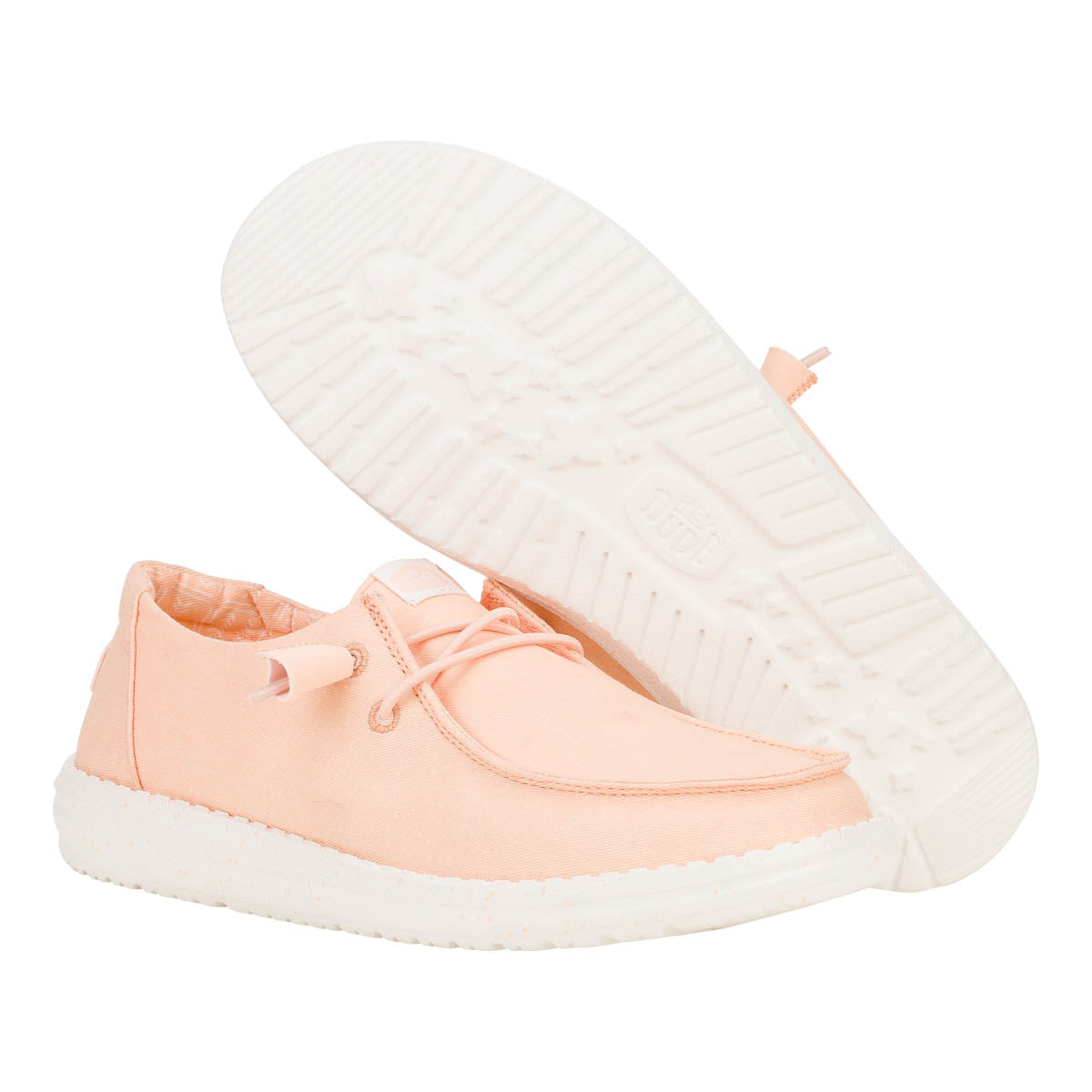 Wendy Stretch Canvas Peach