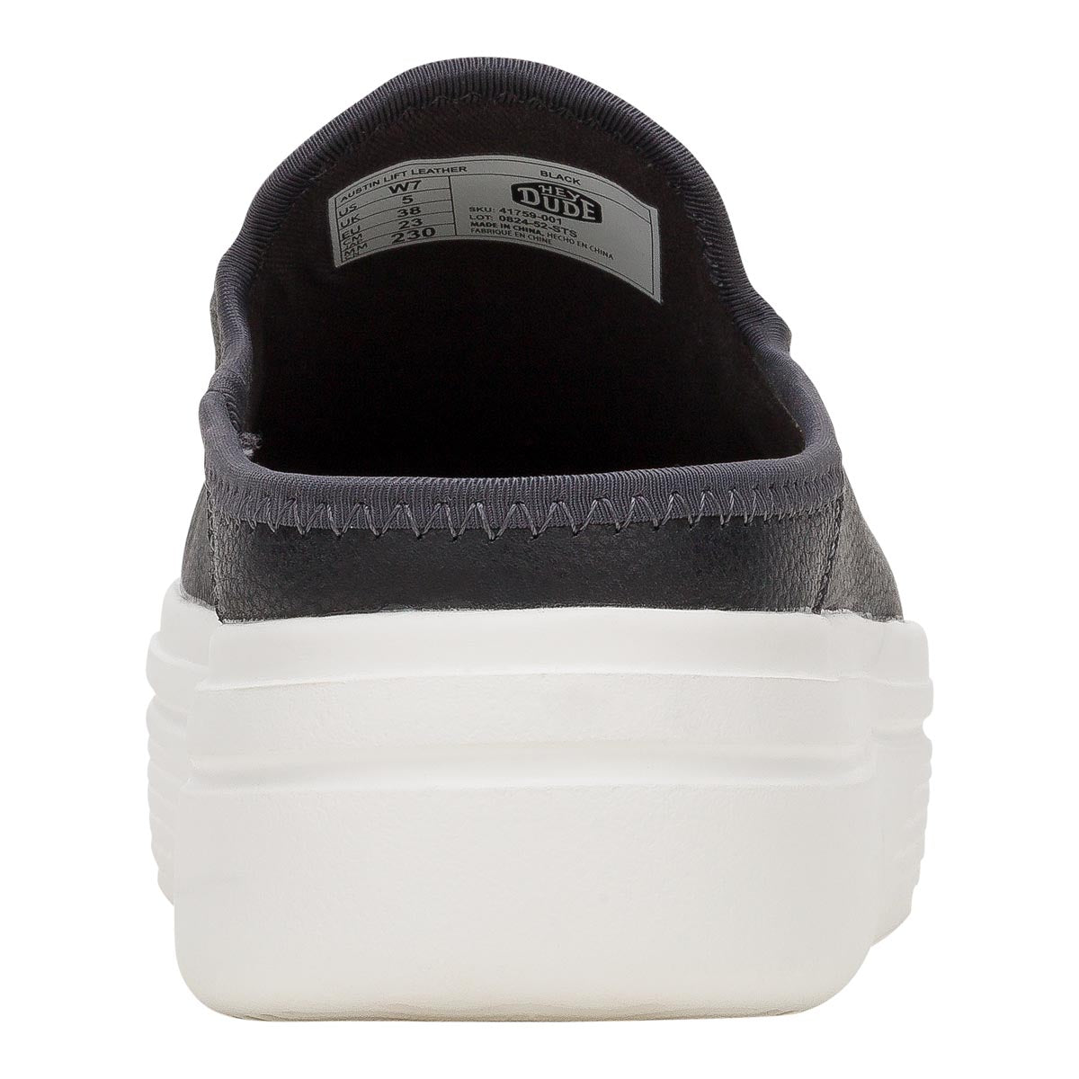 Austin Lift Leather Black