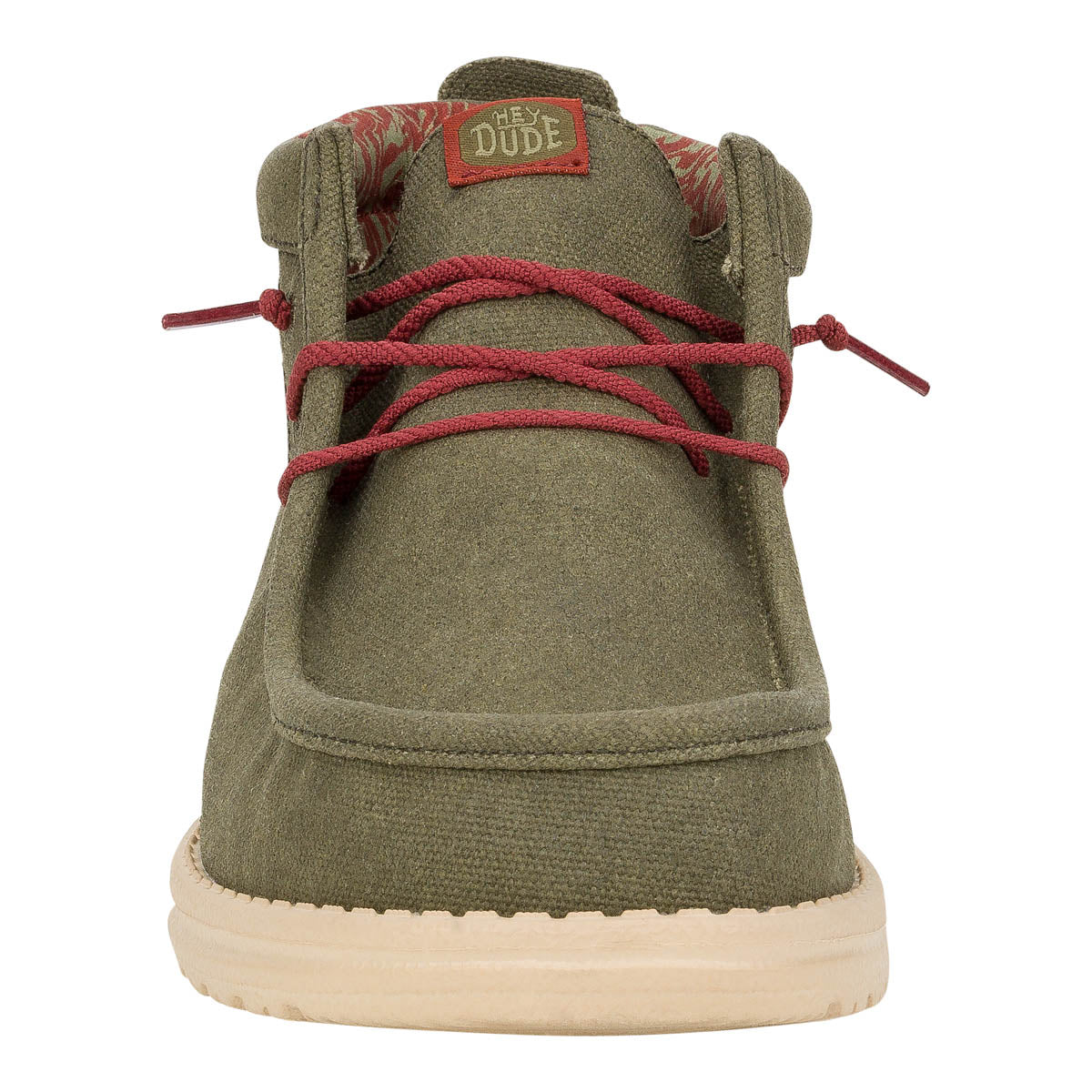 Wally Mid Waxed Canvas Olive