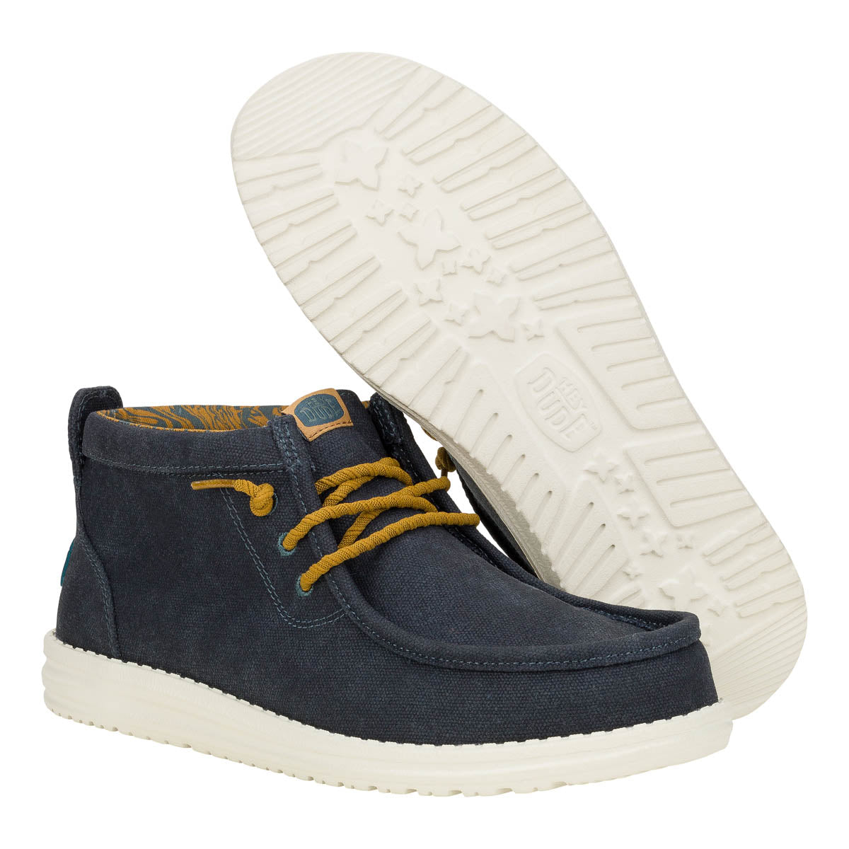 Wally Mid Waxed Canvas Navy