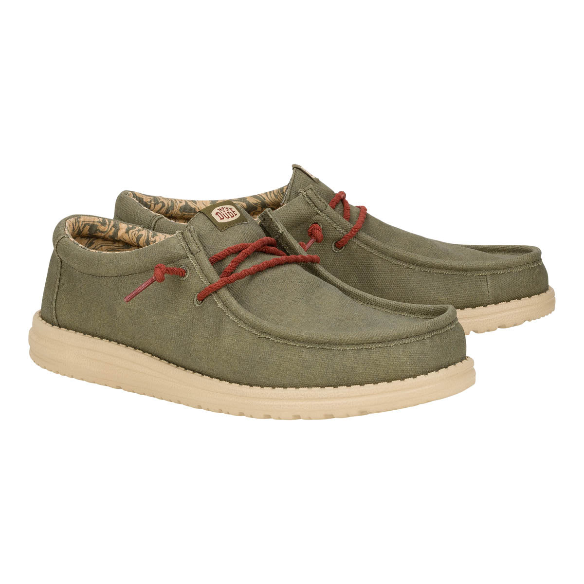 Wally Waxed Canvas Olive