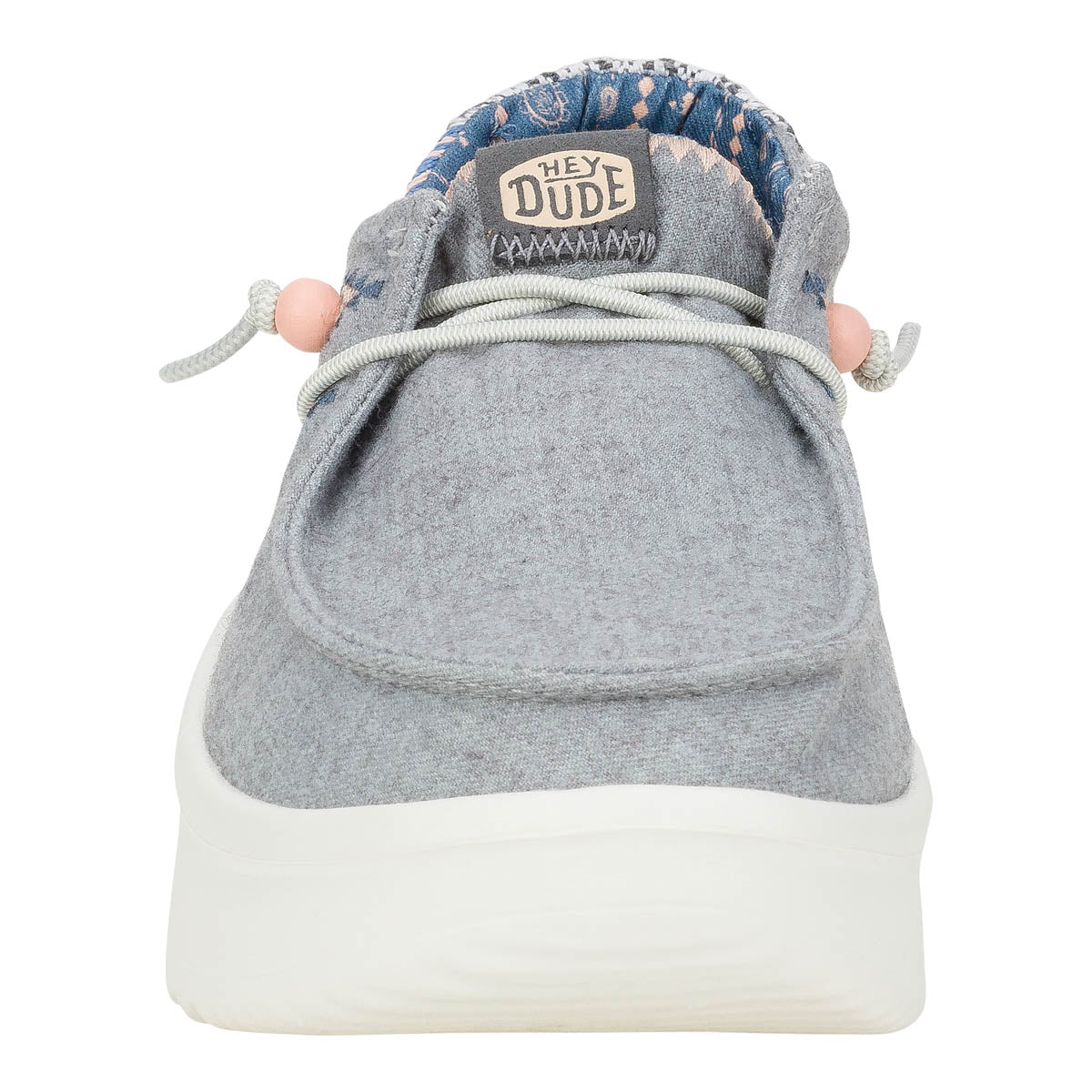 Wendy Peak Chambray Woven Grey