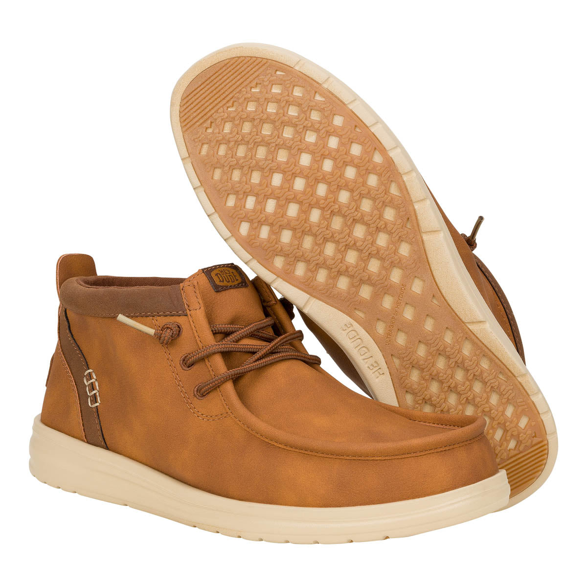 Wally Mid GripR Classic Cognac/Tan