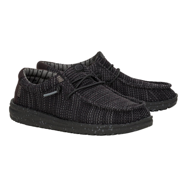 Wally Youth Stretch Mesh Black/Black