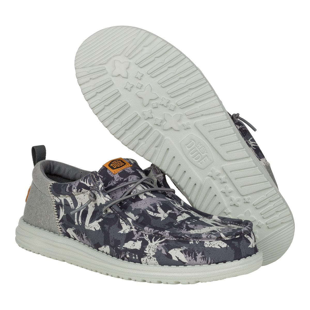 Wally Funk Hunt Camo Grey