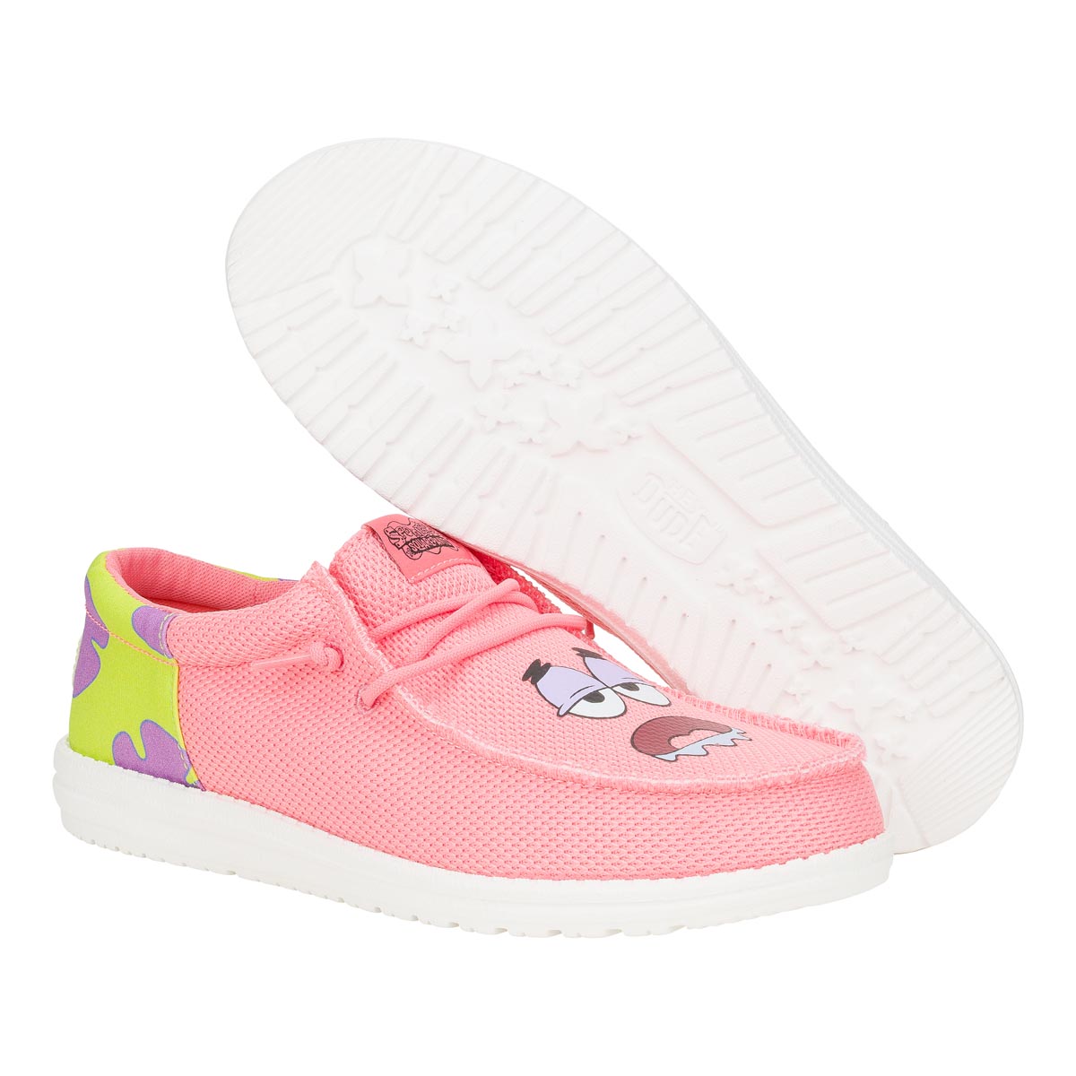 Wally Funk SpongeBob Patrick Pink/Green