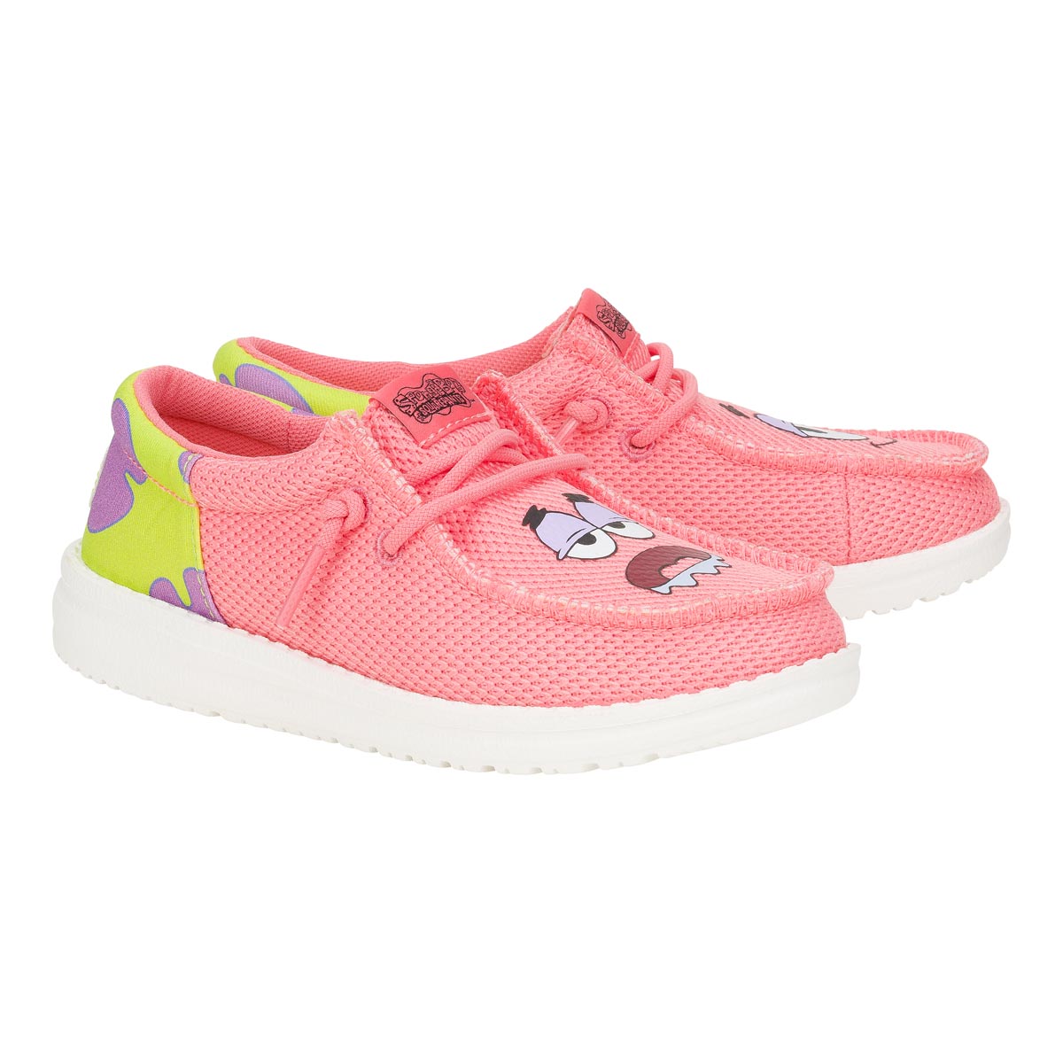 Wally Funk Youth SpongeBob Patrick Pink/Green