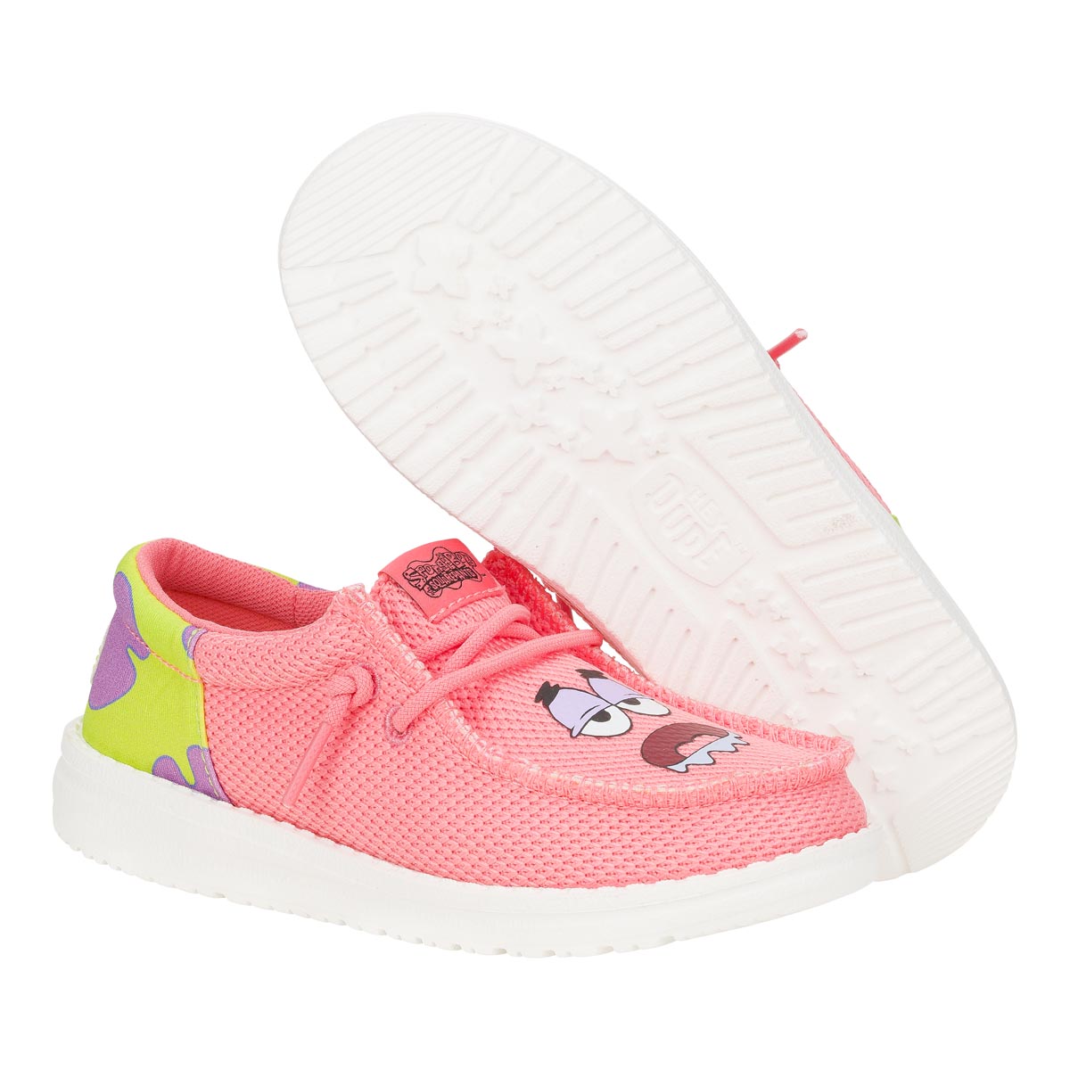 Wally Funk Youth SpongeBob Patrick Pink/Green