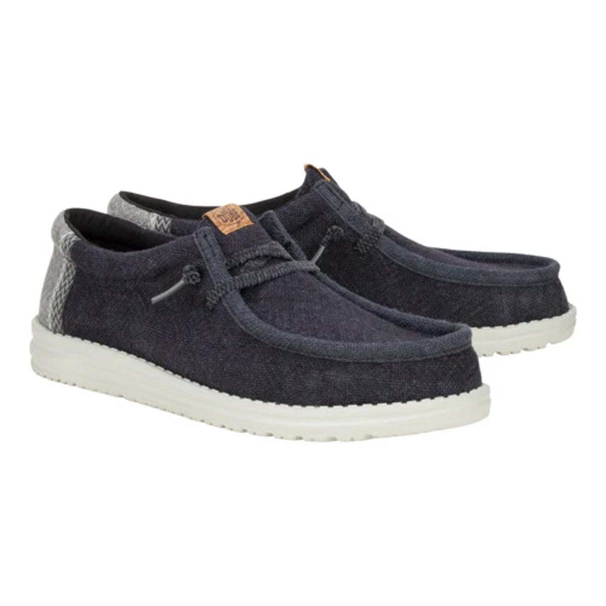 Wally Jute Black/Granite Grey