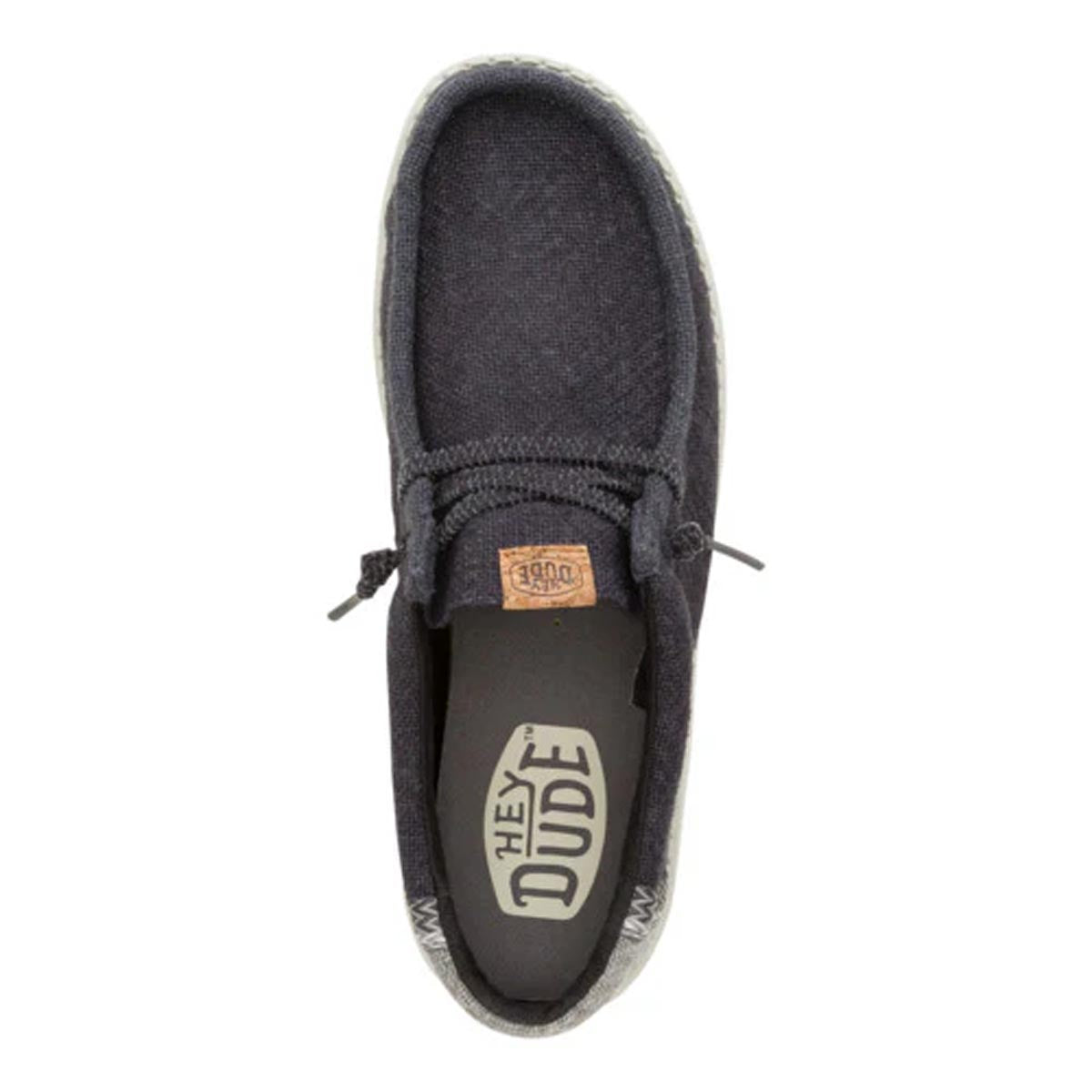 Wally Jute Black/Granite Grey