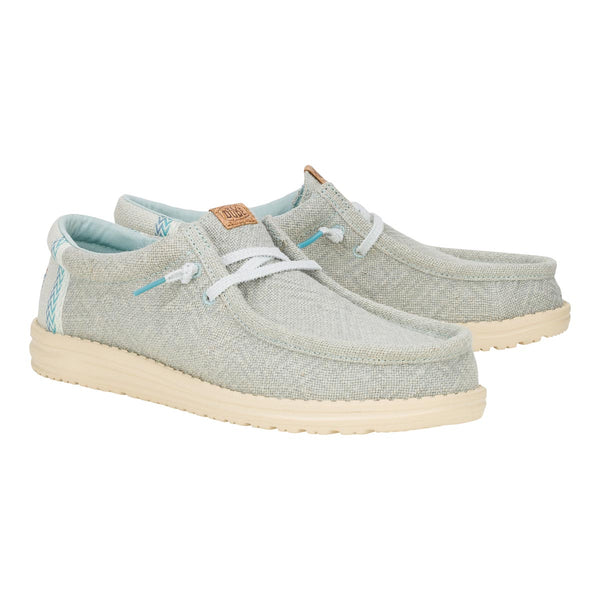 Wally Jute Cloud Blue/Dawn Blue