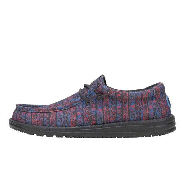 BILLABONG- HEY DUDE Wally in Black Multi, Size 41, men’s size 8. NEW IN BOX! Shop HEYDUDE Wally Billabong 2 Shoes In Black/multi - Fast  main image 2