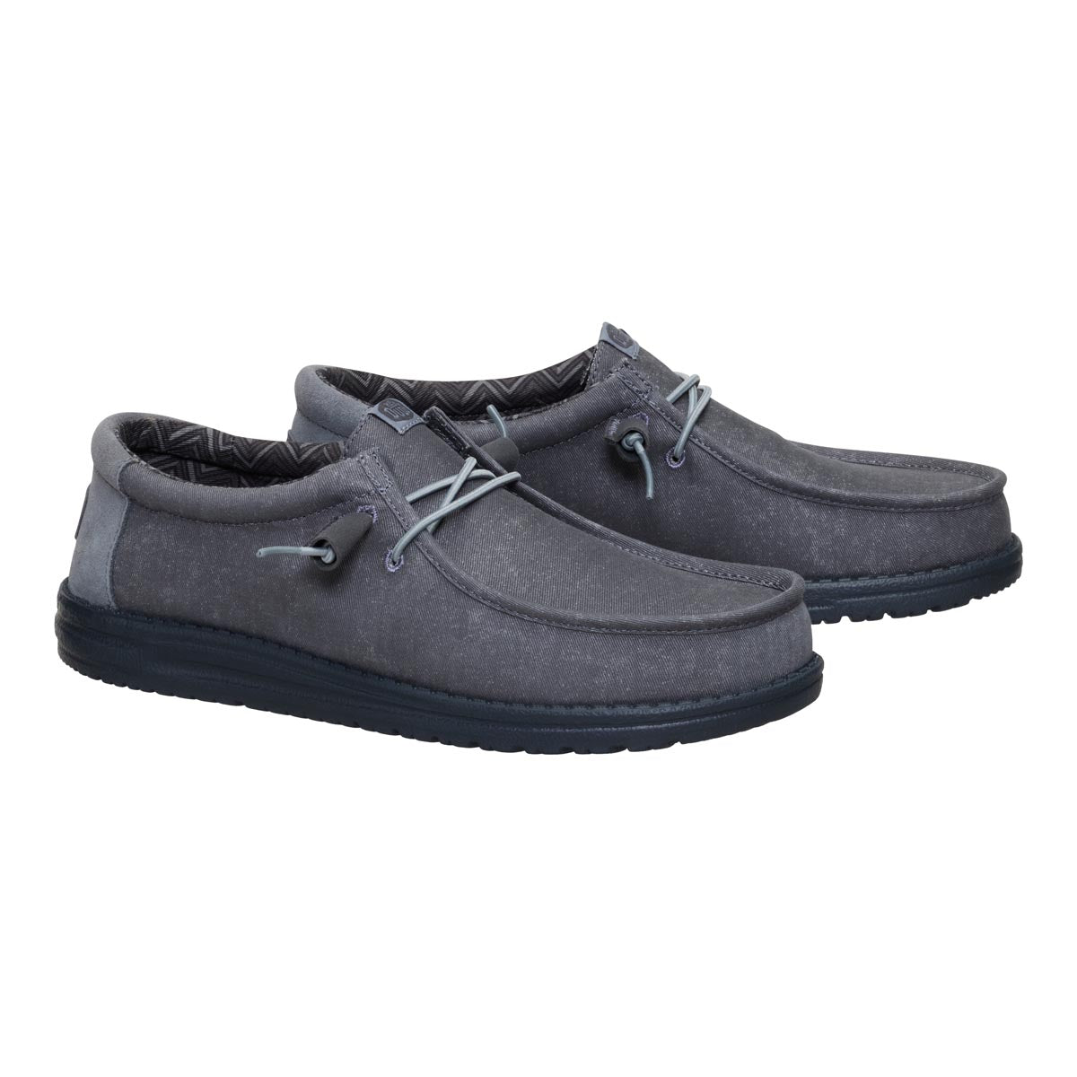 Wally Stretch Canvas Blok Granite Grey
