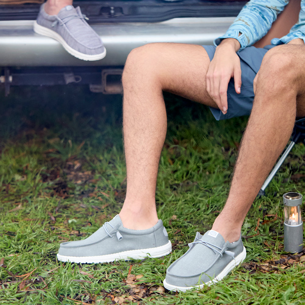 The best comfortable, afforable indoor and outdoor shoe, the wally from Hey Dude Nz